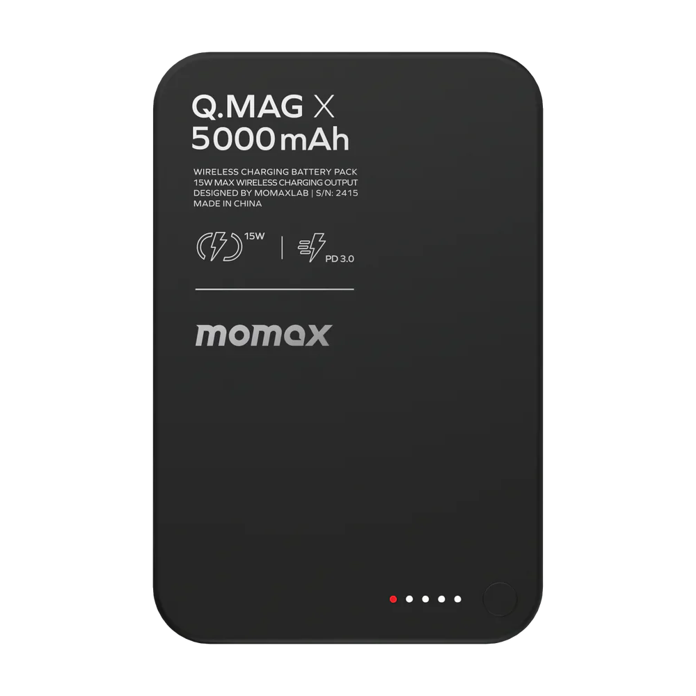 Q.Mag X Magnetic Wireless Power Bank 5000mAh - Gen 2