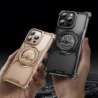 iPhone Batman Web Metal Ring Stand Case For iPhone